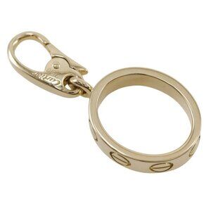 CARTIER Pendant charm charm love K18 yellow gold Women